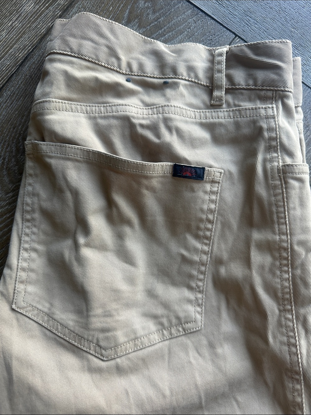 Faherty Light Beige Men's Chinos - Picture 6 of 6